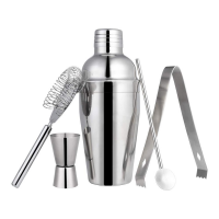 24oz Cocktail Shaker Set,Bartender Kit for An Wonderful Drink Mixing Experience at Home Bar,Stainless Steel Bar Tool Set